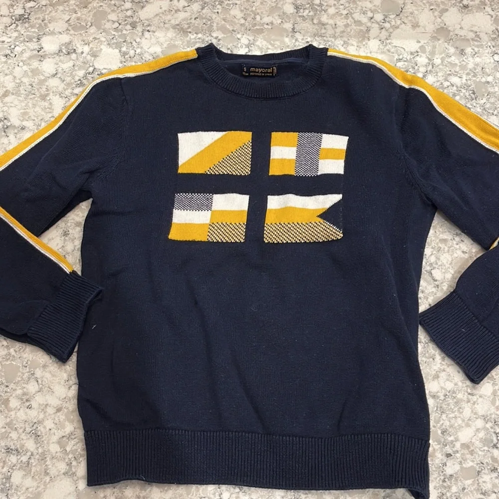 Mayoral set of three sweaters, size 5